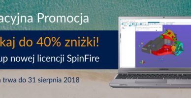 Uzyskaj do 40% zniżki na zakup nowych licencji SpinFire!