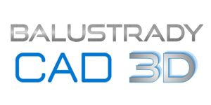 Balustrady CAD 3D